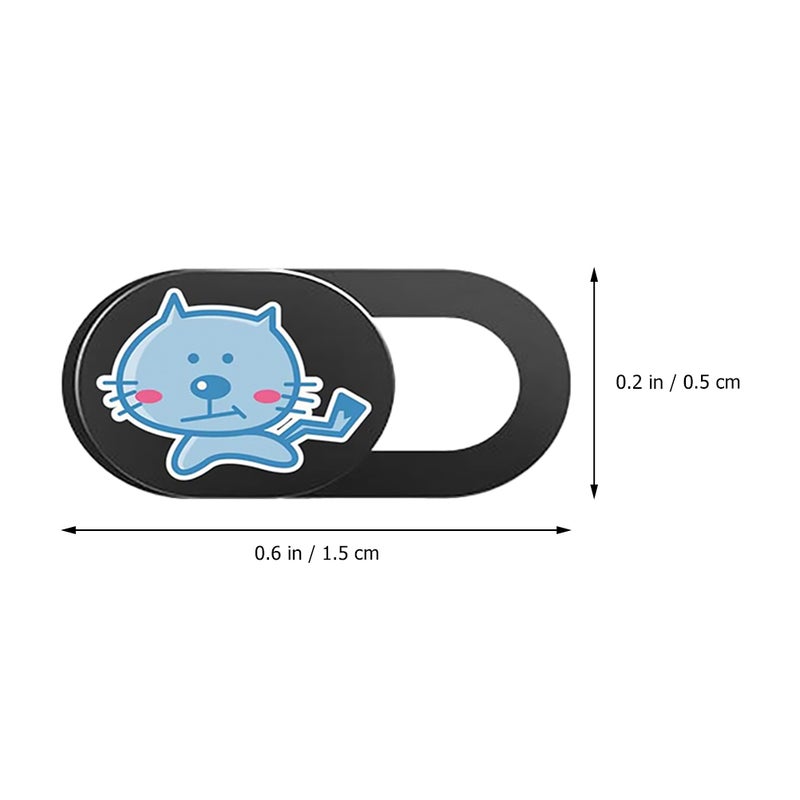 Laptop Video Camera Cover Rectangular Abs Material Prevent Peeping 3Pcs - Image 2