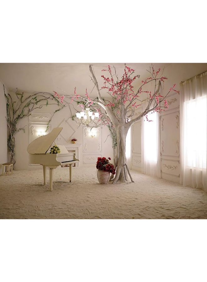 3D Piano Design Wallpaper Multicolour 1meter - Image 1