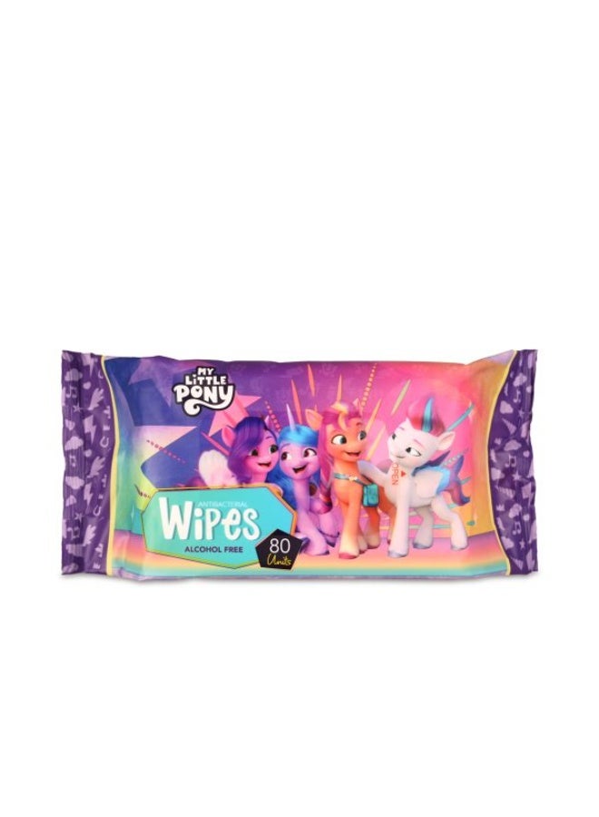 Hasbro My Little Pony Baby Wipes, Fresh Scent, 80 Wipes