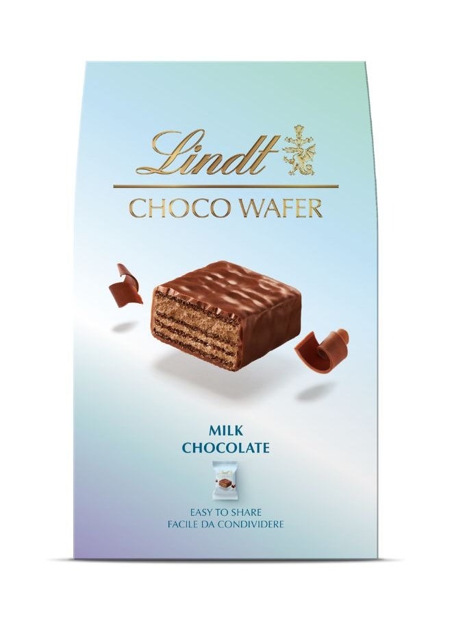 Lindt Milk Chocolate Wafer Bag 135g  - Image 1