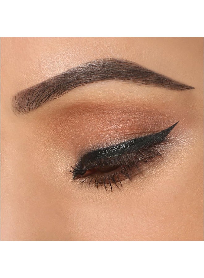 Lakme Insta Liquid Eye Liner, Black, Long Lasting Waterproof Liner with Brush for Even Strokes - Smudge Proof Eye Makeup, Does Not Fade, 9 ml - Image 5