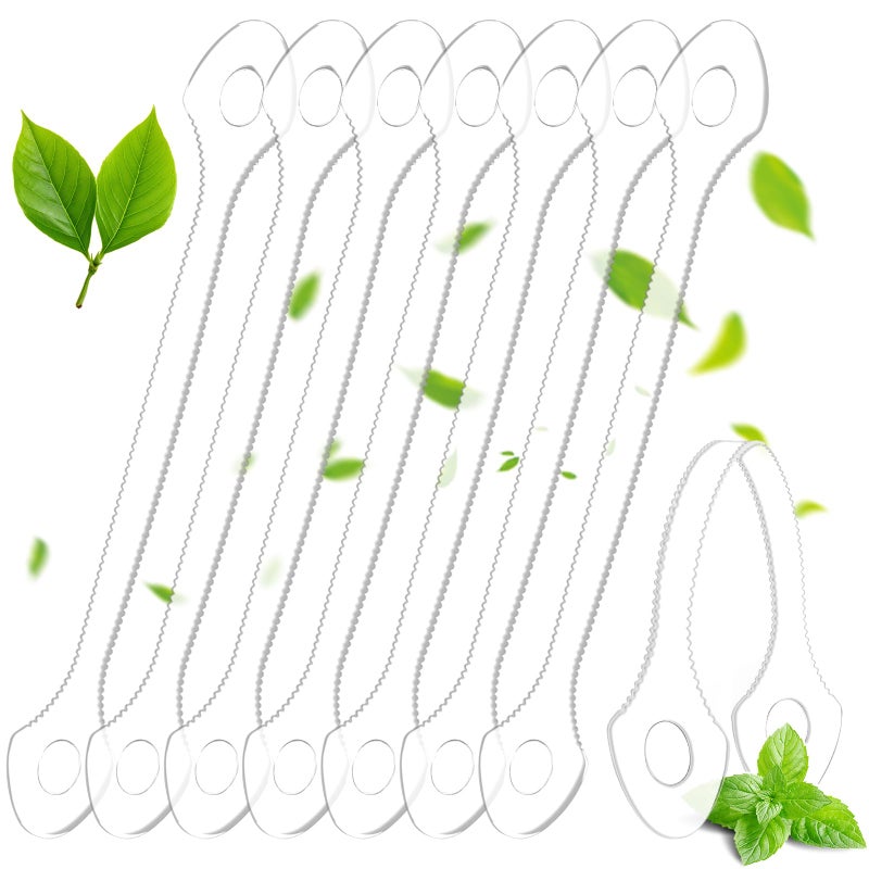 Phoncoo 25 Count Disposable Tongue Scraper, Plastic Tongue Cleaner for Adults and Kids, Tongue Scrubber for Oral Care, Promote Fresh Breath - Image 1
