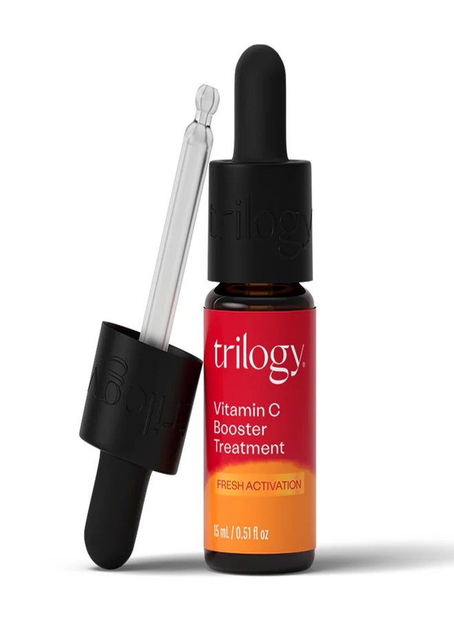 Trilogy Vitamin C Booster Treatment, Illuminating Serum with Hyaluronic Acid, 0.51 fl oz - Image 1