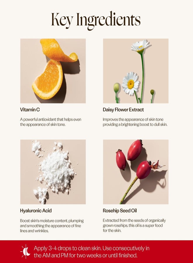 Trilogy Vitamin C Booster Treatment, Illuminating Serum with Hyaluronic Acid, 0.51 fl oz - Image 4