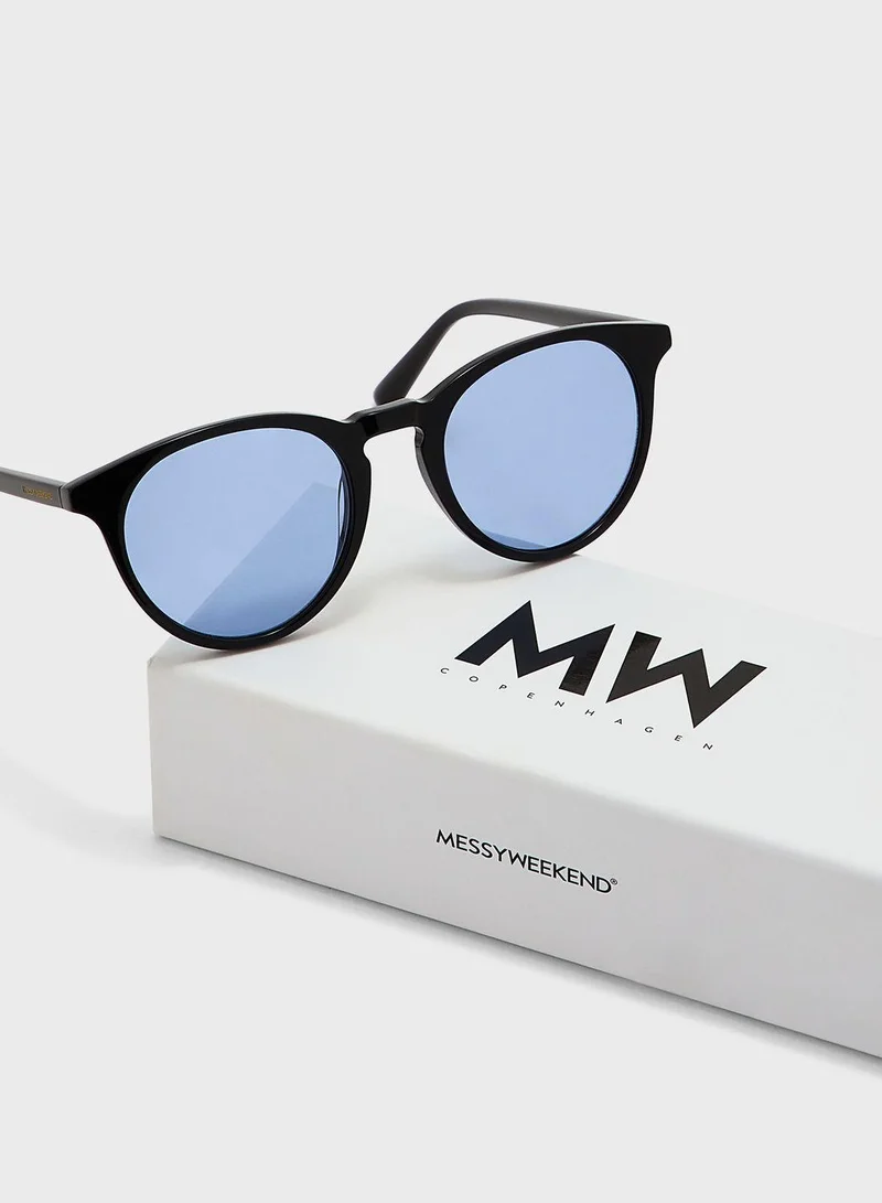MESSYWEEKEND Depp Shape Sunglasses