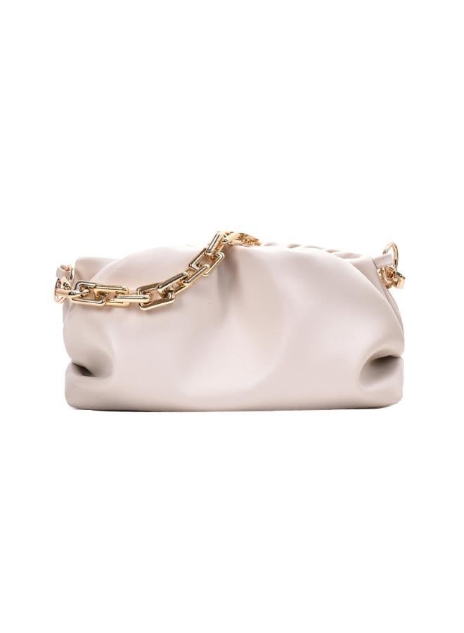 SHAKA Underarm Small Bag Women's New Korean Style Fashionable Elegant Cloud Bag Internet Celebrity All-match Chain Pleated Shoulder Bag - Image 5