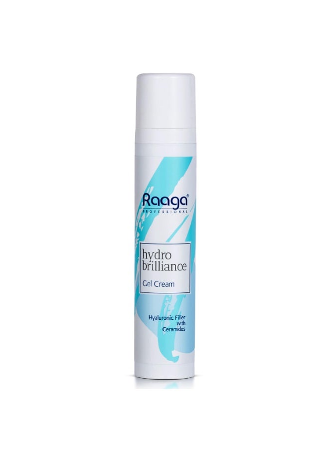 Raaga Professional Hydro Brilliance Gel Cream | Hyaluronic Filler with Ceramides |55ml - Image 1