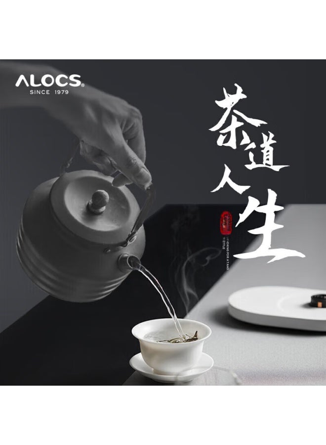 ALOCS Ailu Customer Outdoor Kettle, Tea Set, Camping Kettle, Self-driving Tour Equipment, Tea Brewing Pot, 1.3l Xintang Kettle - Image 5