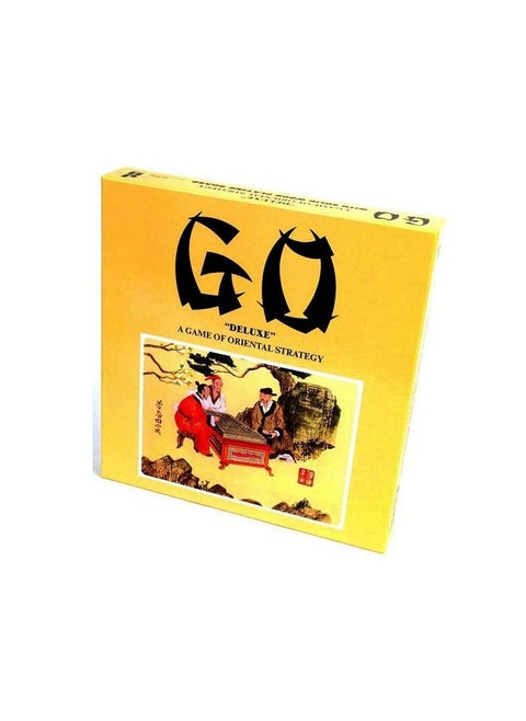 John N. Hansen Go Game with Wood Board, Brown, Medium