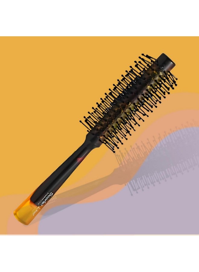 سكارليت لاين فرشاة شعر احترافية لامعة متوسطة الحجم ذات رأس كروي وشعيرات نايلون بمقبض مضاد للانزلاق للرجال والنساء - Image 2