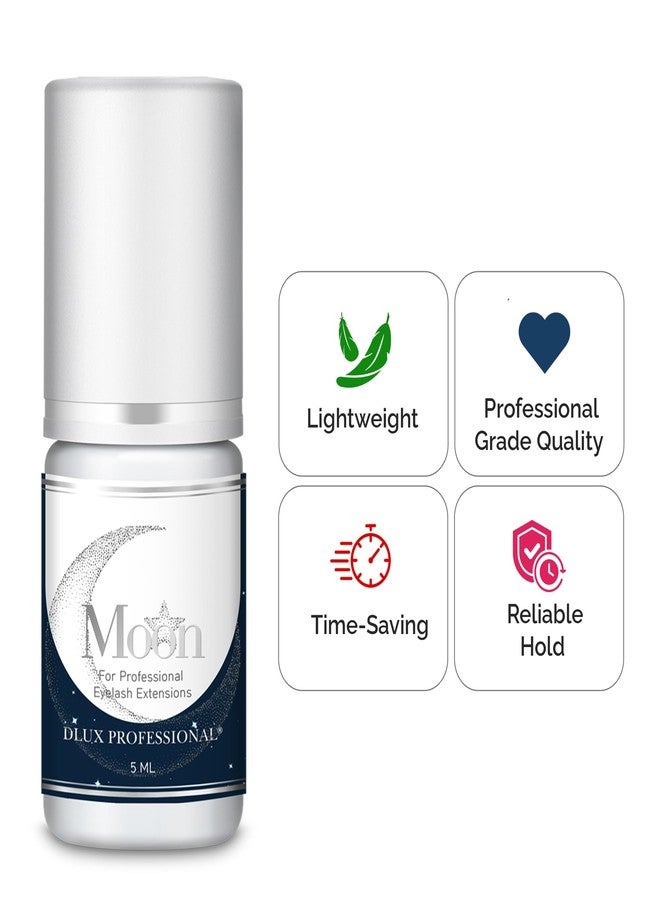 DLUX PROFESSIONAL Eyelash Extension Adhesive 3ml – Quick 0.3s Dry Time, Low Fume Formula, Lightweight Watery Texture, Strong Bond, Sensitive Eye Safe, Ideal for Lash Artists - Image 5