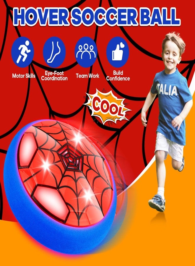 POPSVON Light-Up Hover Soccer Ball Toy for Kids,Birthday Gifts for Boys Age 4 5 6 7 8 9 10 11 12 Year Old,Cool Stuff Party Game Gift for Boy 6-8, 8-12 - Floating Soccer Toys Gift for 8 Year Old - Image 5