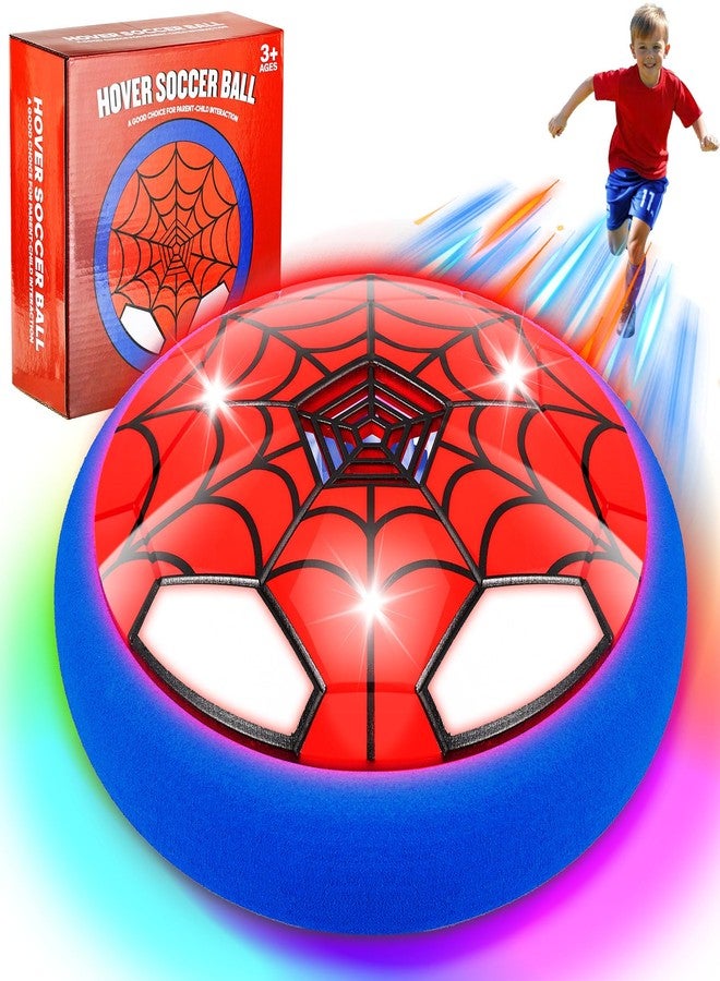 POPSVON Light-Up Hover Soccer Ball Toy for Kids,Birthday Gifts for Boys Age 4 5 6 7 8 9 10 11 12 Year Old,Cool Stuff Party Game Gift for Boy 6-8, 8-12 - Floating Soccer Toys Gift for 8 Year Old - Image 1