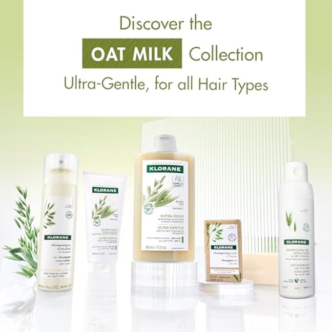 Klorane OAT MILK SHAMPOO FREQUENT USE 400 ML - Image 3