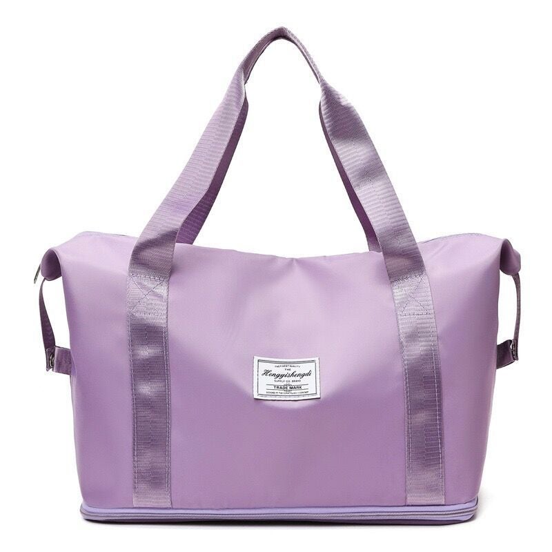 Generic Travel Bag Fitness Bag Waterproof Travel Bag Foldable Handbag Boarding Bag Outdoor Luggage Storage Bag Large - Image 1