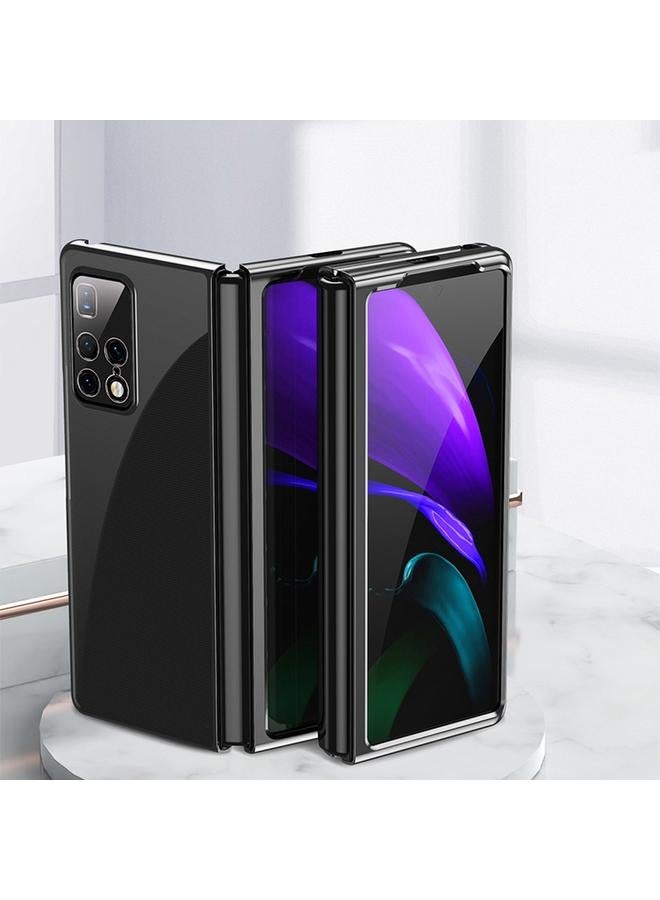 جرين تايجر جراب لهاتف Huawei Mate X2، جراب شفاف فائق النحافة مطلي بالكهرباء قابل للطي - Image 2