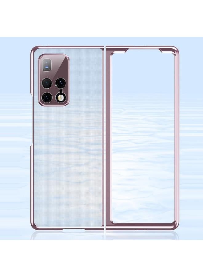 جرين تايجر جراب لهاتف Huawei Mate X2، جراب شفاف فائق النحافة مطلي بالكهرباء قابل للطي - Image 3