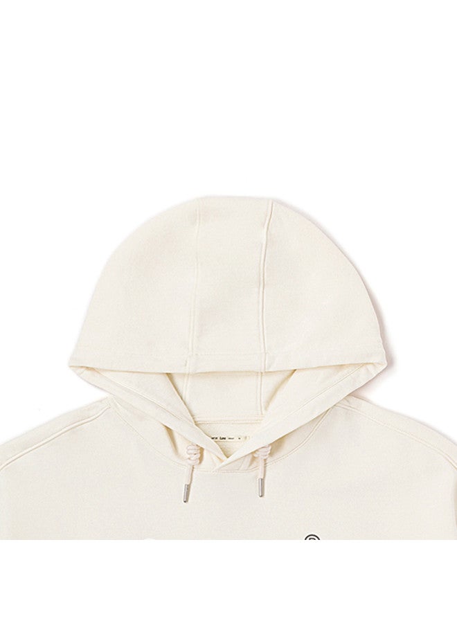 LEE Mall Same Style Oversize Large Logo Print Women's Hooded Sweatshirt Loose Casual - Image 4