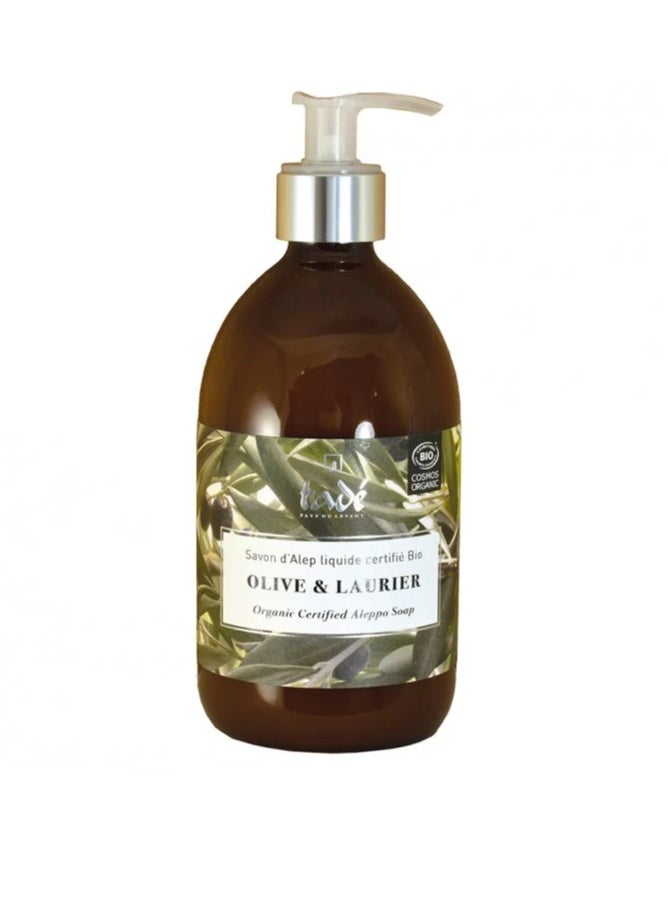 tadé PAYS DU LEVANT OLIVE & LAURIER LIQUID SOAP 500ML 