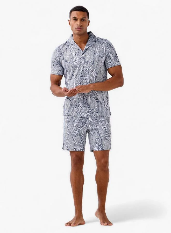 Splash FAV Printed Shorts Set