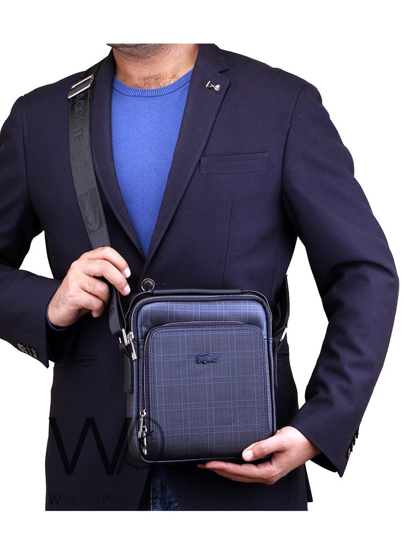 LACOSTE Lacoste Blue Crossbody Bag For Men  - Image 2