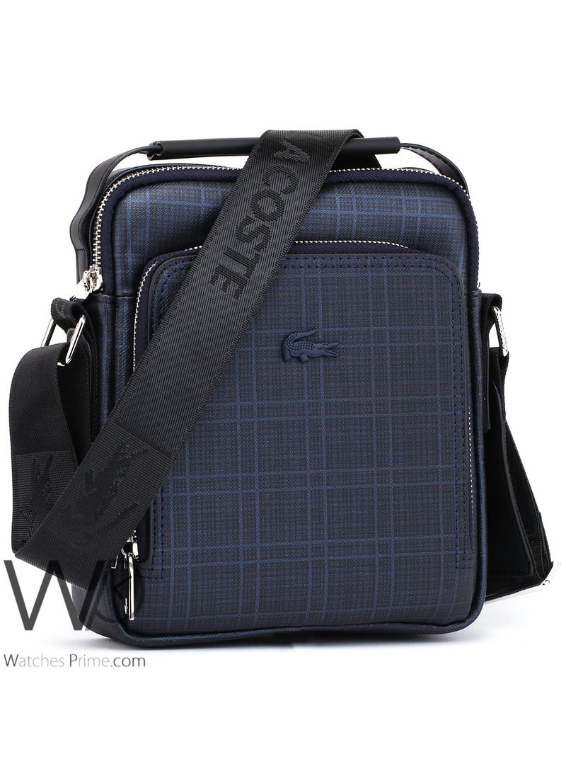 LACOSTE Lacoste Blue Crossbody Bag For Men  - Image 5