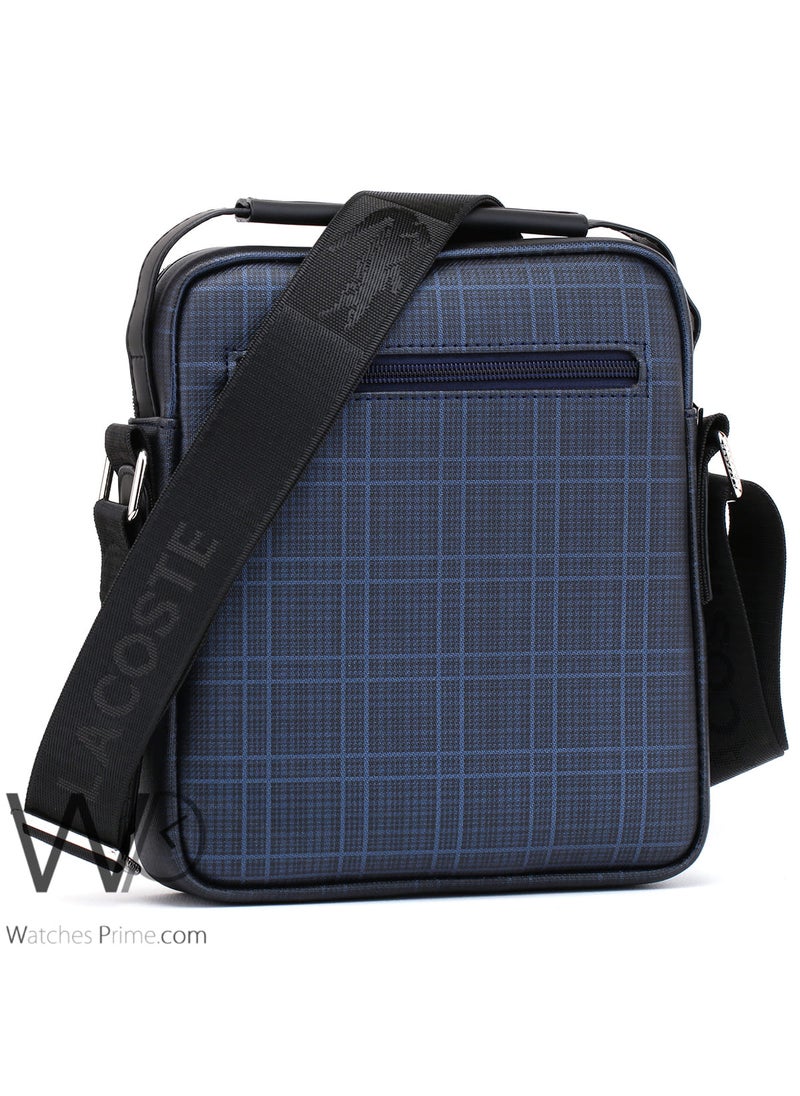 LACOSTE Lacoste Blue Crossbody Bag For Men  - Image 4