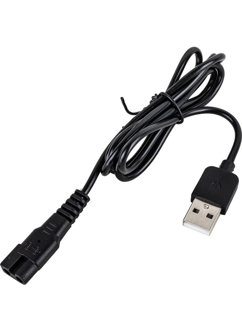 AYT - USB Charging Cable for Shavers 1 Meter Tip Size 6.2X12.7 mm No:14 - Image 1
