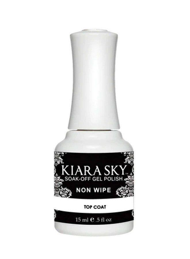 Kiara Sky Professional Nails LED UV Soak off Gel Polish Non Wipe Top Coat - Image 1