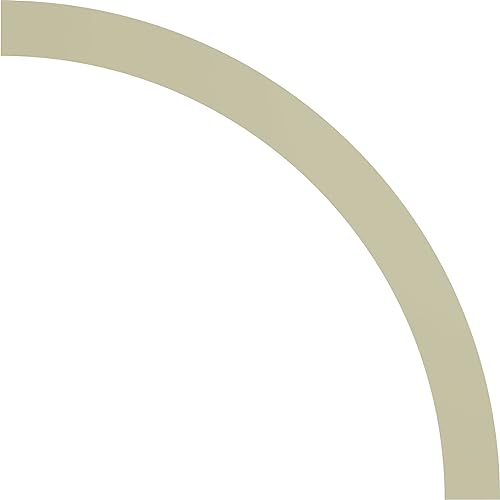 Ekena Millwork CR36ME Medway Ceiling Ring (1/4 of Complete Circle), 35 1/2"OD x 31 1/2"ID x 2"W x 7/8"P , White - Image 5