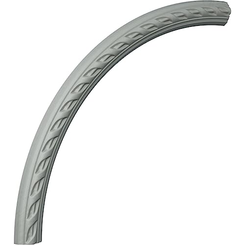 Ekena Millwork CR36ME Medway Ceiling Ring (1/4 of Complete Circle), 35 1/2"OD x 31 1/2"ID x 2"W x 7/8"P , White - Image 3