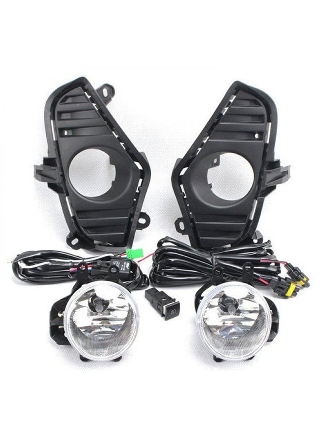 Front Headlight Fog Lamp Set Compatible with Toyota RAV4 2019-2025 2 Pieces Halogen High Brightness Durable Design - Image 2