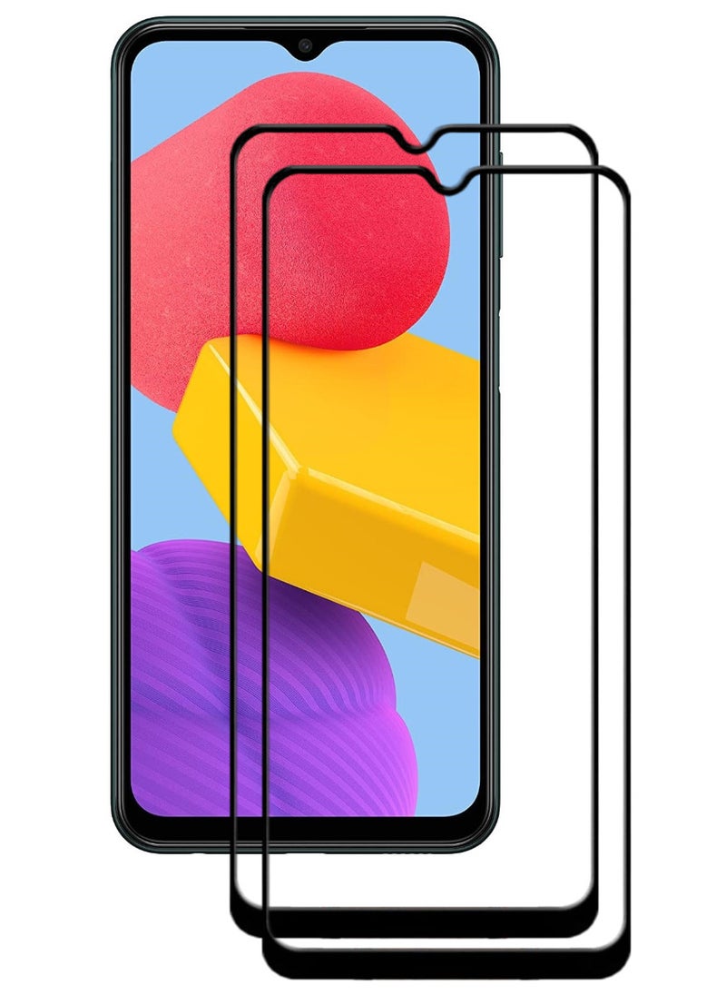 ACLIX 2 Pieces Antistatic ESD Dustproof Premium Quality High Definition Tempered Glass Screen Protector Designed For Samsung Galaxy M13 - Image 1