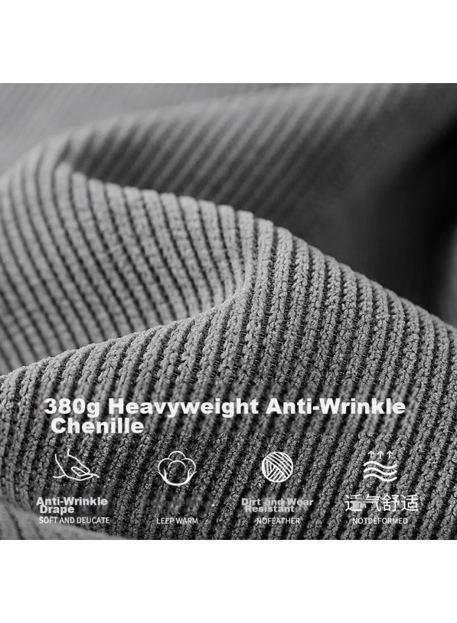 Warrior Chenille Casual Pants For Men, Spring And Autumn New Style, Sports Pants, Draping Straight-leg Pants, Heavyweight Loose-fitting Trousers For Men - Image 3