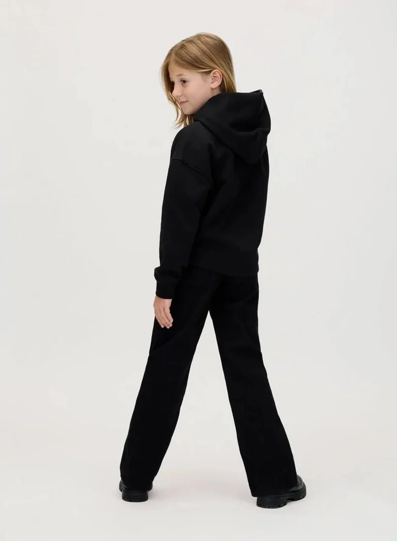Calvin Klein Jeans Ck Black Fleece Logo Hoodie for Women | Best Price UAE