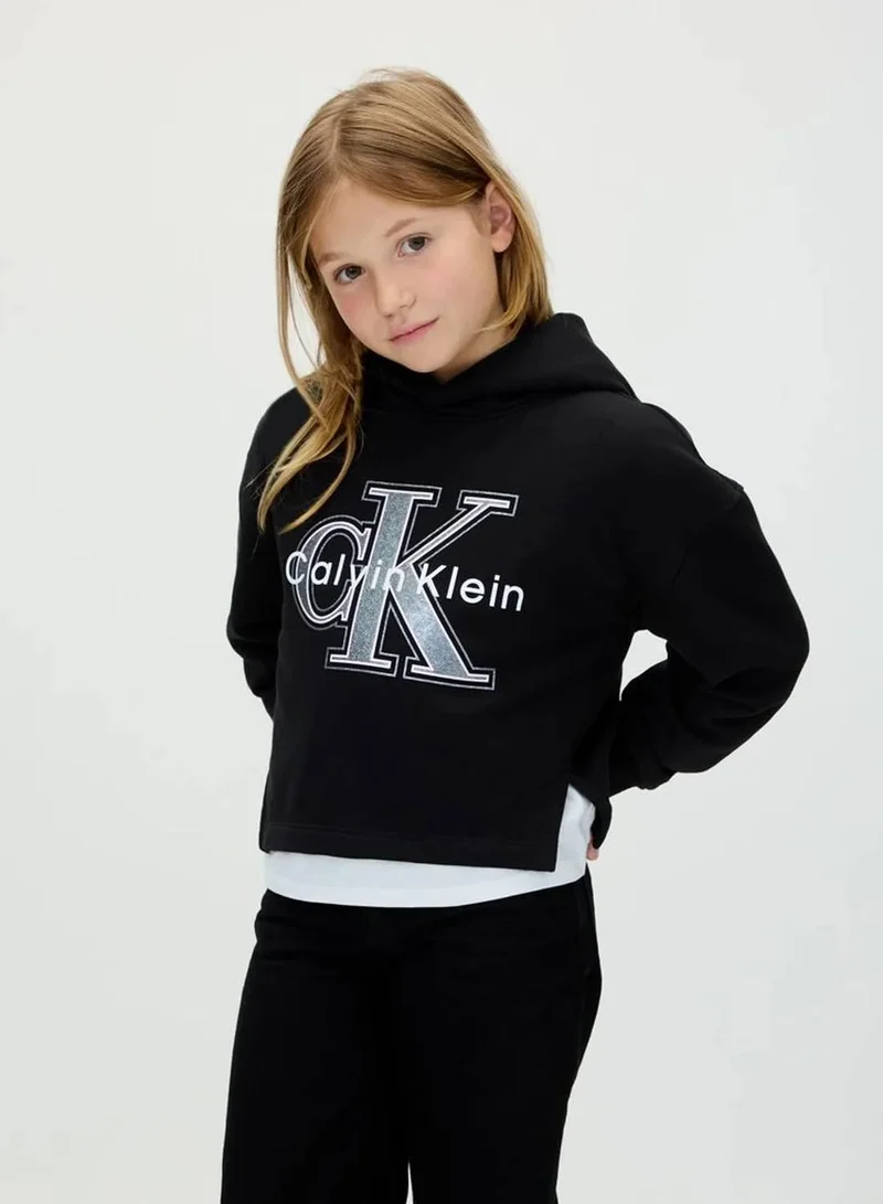 Fleece Logo Hoodie