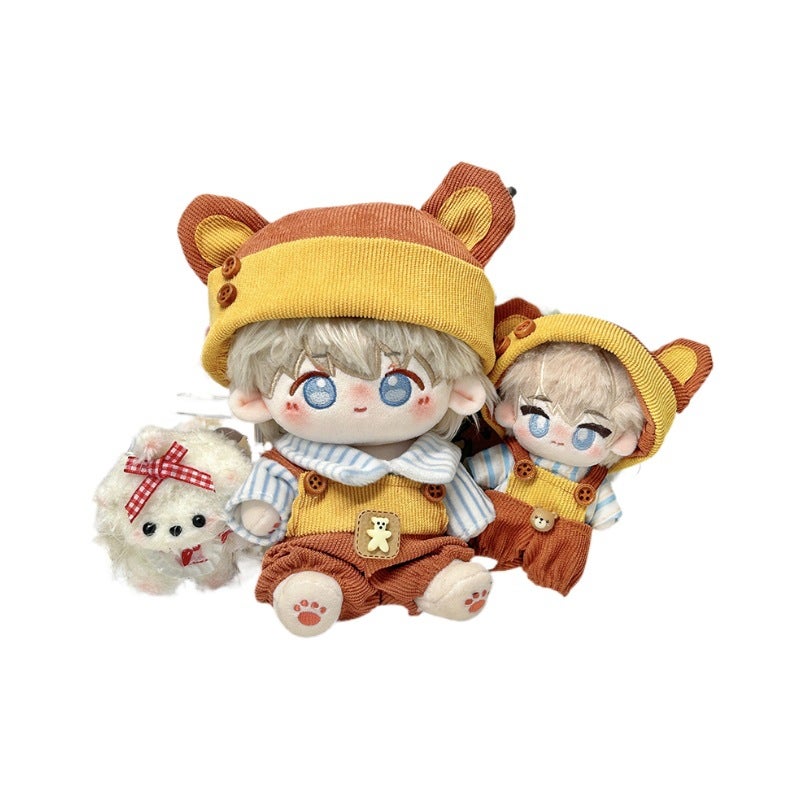 10cm 20cm Cute Plush Doll Clothes Outfit Set for Cotton Dolls - Image 1