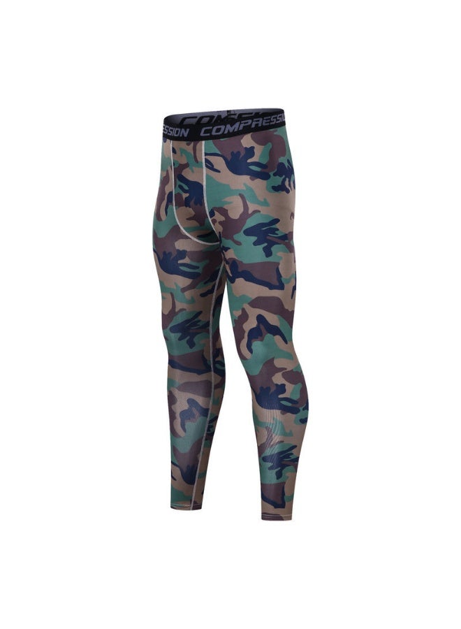 Men Compression Leggings Sport Training Leggings Sportswear Tights Quick Dry Trousers Gym Pants Running Jogging Leggings Men - Image 1