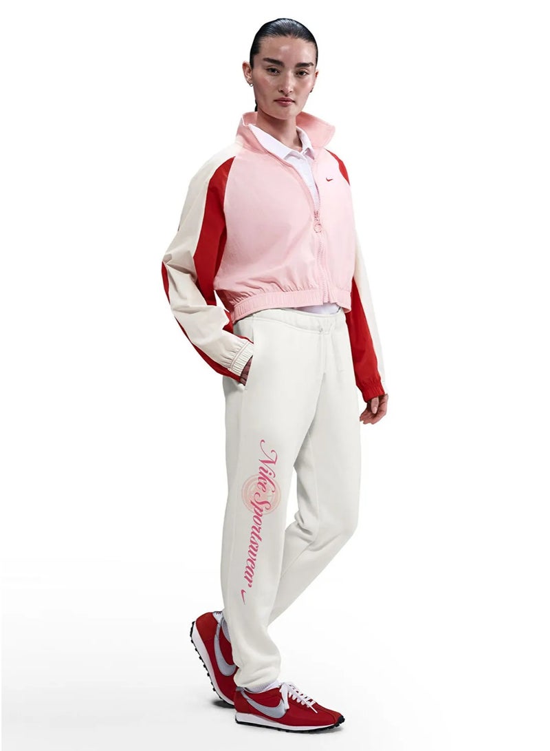 Nike Women’s Nike Sportswear Club Fleece Graphic Standard Pants - Image 1