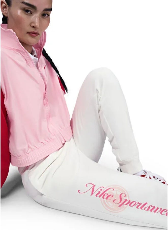 Nike Women’s Nike Sportswear Club Fleece Graphic Standard Pants - Image 2