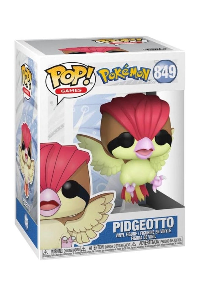 Funko Pop! - Action Figures Pop! Games: Pokemon - Pidgeotto , One Size - Image 1