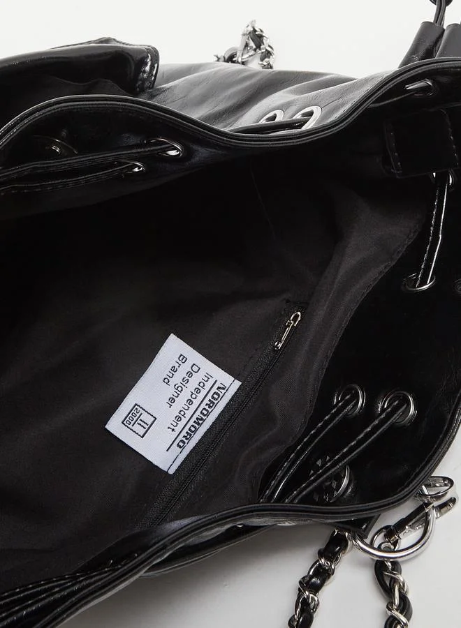 Styli  Studded Pocket Drawstring Backpack for Women | Best Price UAE