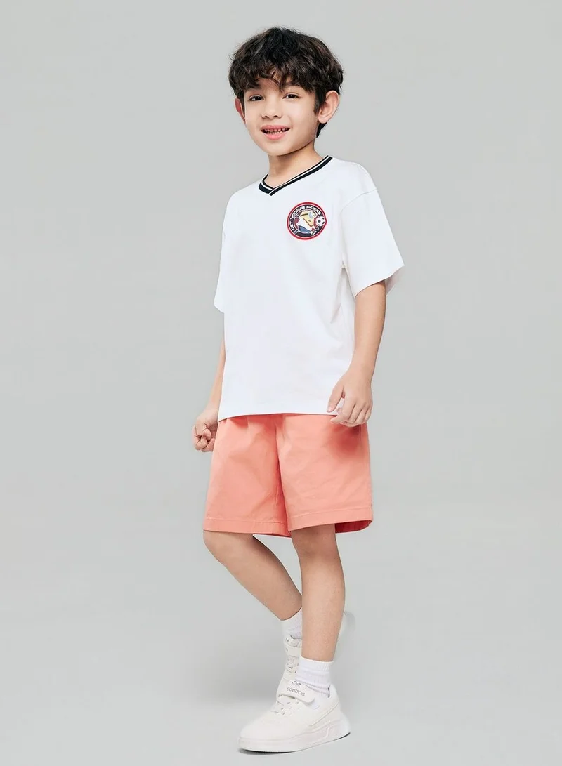 جيوردانو Kids Relaxed Minions V-Neck World Cup Tee
