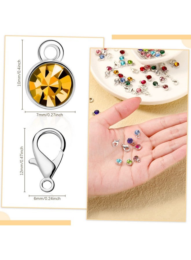 سوريو 120 قطعة من حُلي صنع المجوهرات، حُلي أحجار الميلاد، حُلي الأقراط، حُلي الزهور، حُلي الفضة، حُلي بلينغ لصنع المجوهرات، إكسسوار الأقراط، 12 لونًا (ألوان متعددة) - Image 2