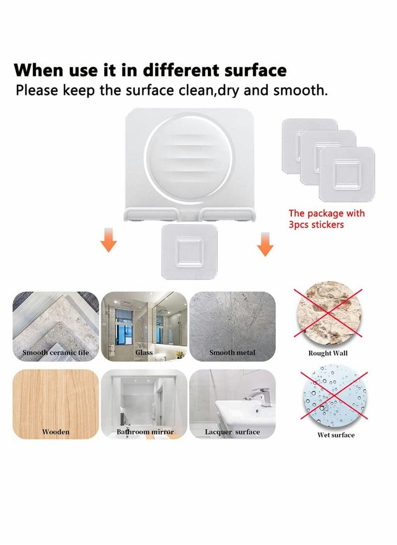 Excefore - Upgraded Tablet Wall Mount Phone Holder Removable,Self-Adhesive Mobile Cell iPad for Bed Bathroom Kitchen, Compatible with iPhone Galaxy Switch - Image 1