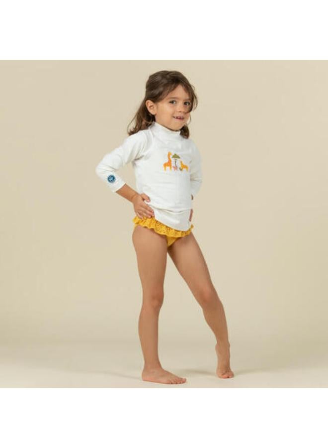 NABAIJI Baby Anti-UV Long-sleeved T-shirt SAVANNAH print - Image 3