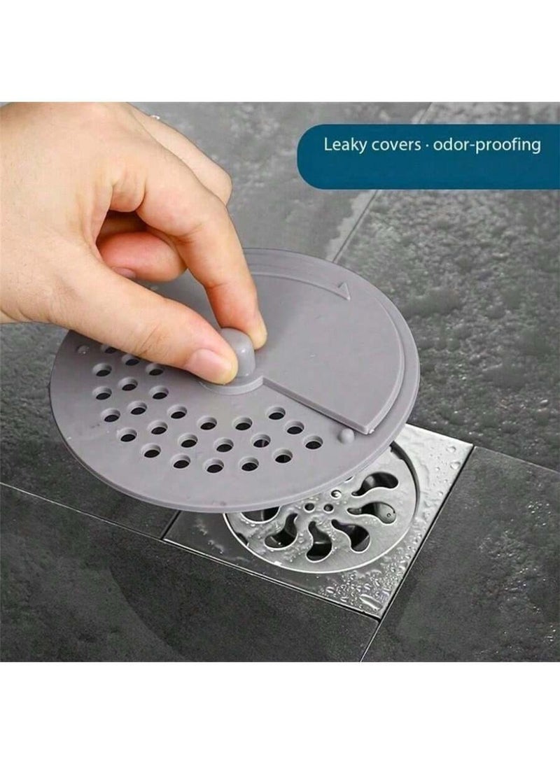 2 piece Bathtub Cover, Hair Catching and Fragrance Filter for Bathtub Shower, Home Bathroom Decor, Back to School - Image 1