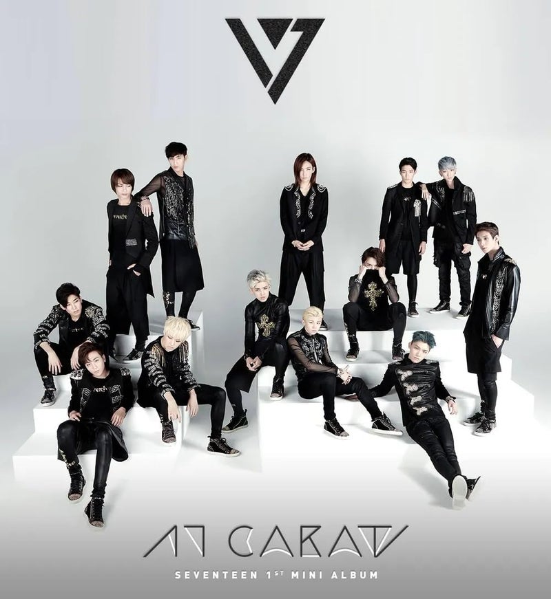 SEVENTEEN 17 CARAT Reissue 1st Mini Album CD+Photobook+Photocard+Tracking Sealed SVT - Image 2
