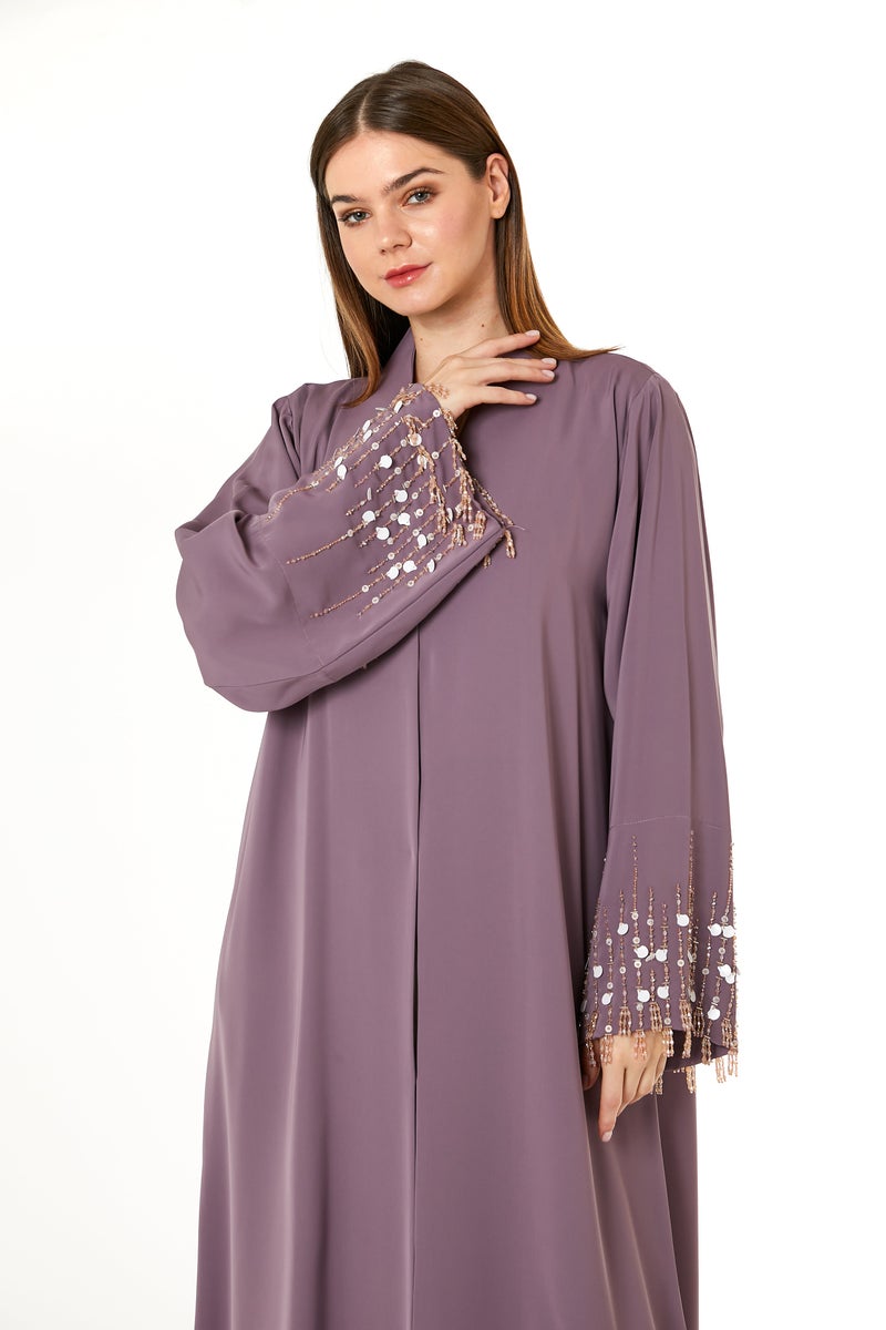 مويستريت عباية مفتوحة مزينة - Image 4
