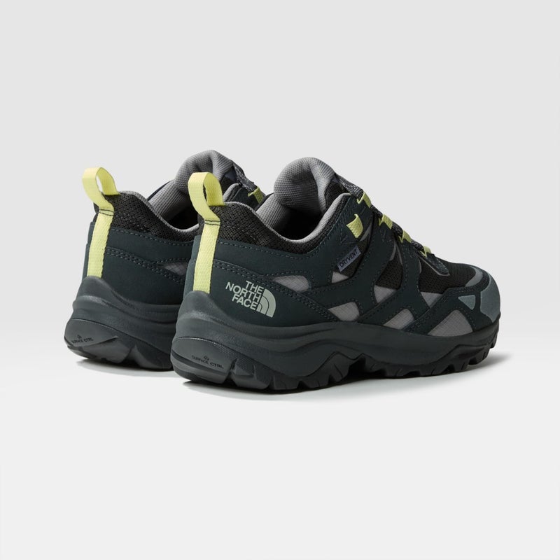 THE NORTH FACE حذاء تسلق نسائي من ذا نورث فيس هيدجهوج 3 مقاوم للماء - جلد وريبستوب، رمادي أسفلت/رمادي مدمج، 8 - Image 3